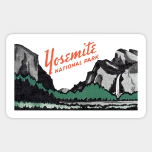 1940 Yosemite National Park Magnet